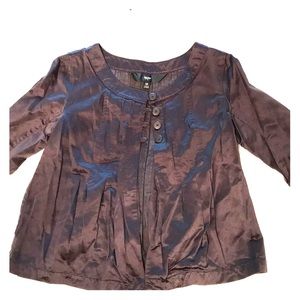 Dark brown dress jacket